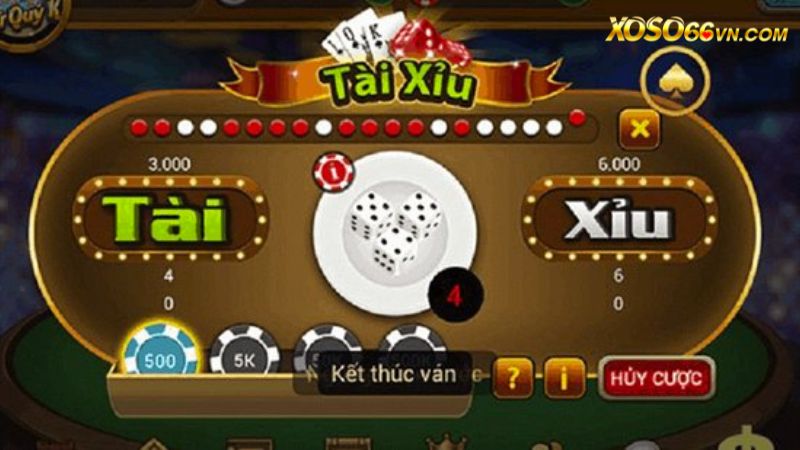 Luật chơi game tài xỉu Xoso66