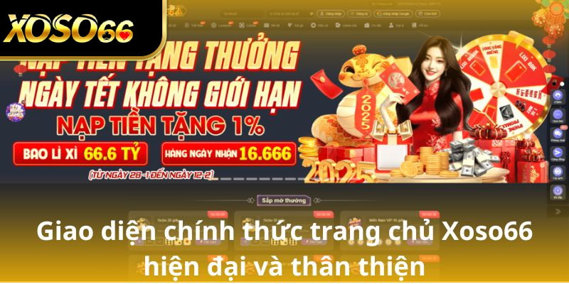 Giao diện được thiết kế hiện đại và thân thiện với mọi thiết bị
